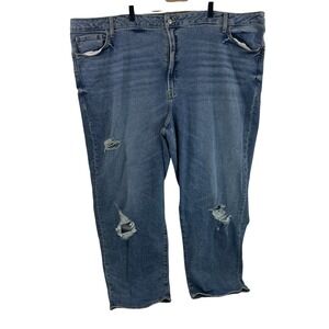 Old Navy Women 30 Blue Jeans OG Loose High Rise New with Tags